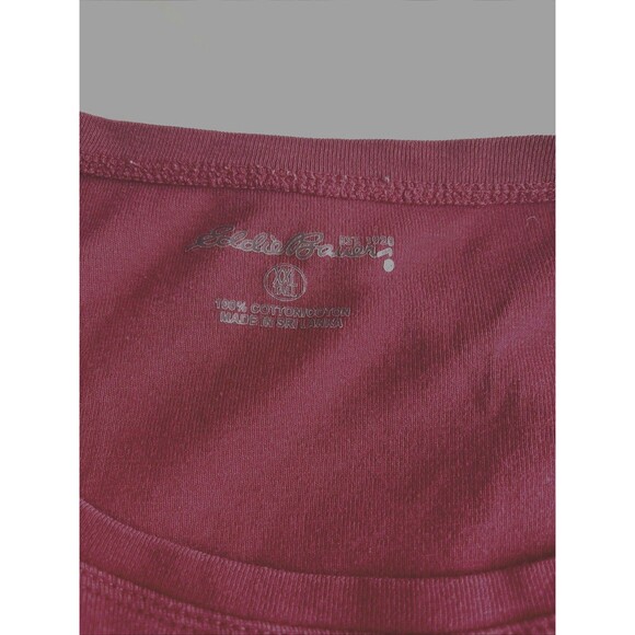 Women’s Long Sleeve Eddie Bauer T Shirt Red In Tall XXL - Picture 2 of 10